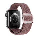 ダブルループ機械式バックルナイロン編みウォッチバンド、Apple Watch 46mm / 49mm / 45mm / 44mm用