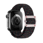 ダブルループ機械式バックルナイロン編みウォッチバンド、Apple Watch 46mm / 49mm / 45mm / 44mm用
