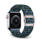 ダブルループ機械式バックルナイロン編みウォッチバンド、Apple Watch 42mm / 41mm / 40mm / 38mm用