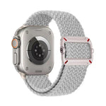 ダブルループ機械式バックルナイロン編みウォッチバンド、Apple Watch 42mm / 41mm / 40mm / 38mm用