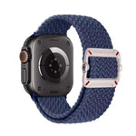 ダブルループ機械式バックルナイロン編みウォッチバンド、Apple Watch 42mm / 41mm / 40mm / 38mm用