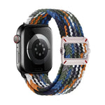 ダブルループ機械式バックルナイロン編みウォッチバンド、Apple Watch 42mm / 41mm / 40mm / 38mm用