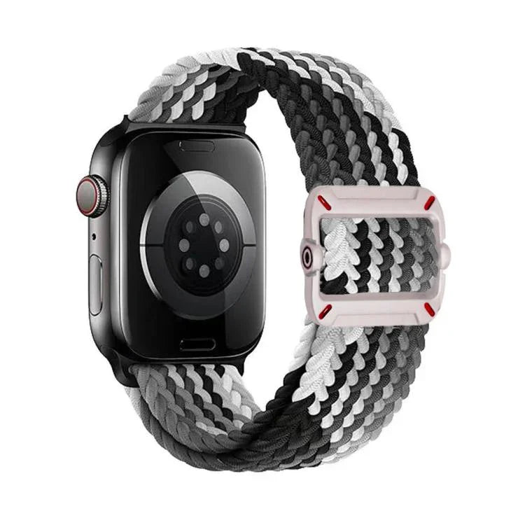 ダブルループ機械式バックルナイロン編みウォッチバンド、Apple Watch 42mm / 41mm / 40mm / 38mm用