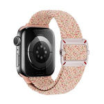 ダブルループ機械式バックルナイロン編みウォッチバンド、Apple Watch 42mm / 41mm / 40mm / 38mm用