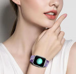 ダブルループ機械式バックルナイロン編みウォッチバンド、Apple Watch 42mm / 41mm / 40mm / 38mm用