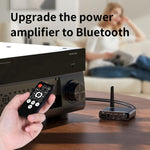 Portable Bluetooth Receiver Audio AUX Adapter Supports USB Disk, TF Card With Remote Control, D19