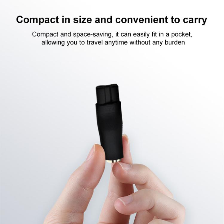 DC 5.5 x 2.1mm メスからシェーバーインターフェース充電アダプターコンバーター、7個/セット、8個/セット