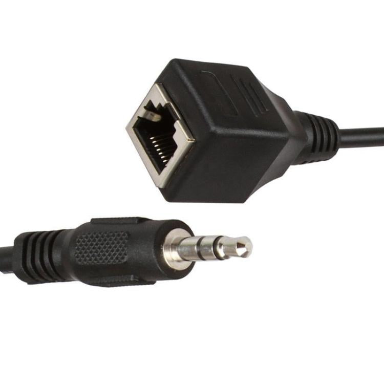 3.5mm オス から RJ45 メス ネットワークポート タッチスクリーンアダプターケーブル Thunderstone用