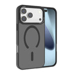 Kalebol メタルレンズフレーム MagSafe すりガラス調 PC 電話ケース、iPhone 17 Pro Max 用、iPhone 17 Pro 用、iPhone 17 用、iPhone Air 用、iPhone 16 Pro Max 用