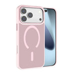 Kalebol メタルレンズフレーム MagSafe すりガラス調 PC 電話ケース、iPhone 17 Pro Max 用、iPhone 17 Pro 用、iPhone 17 用、iPhone Air 用、iPhone 16 Pro Max 用