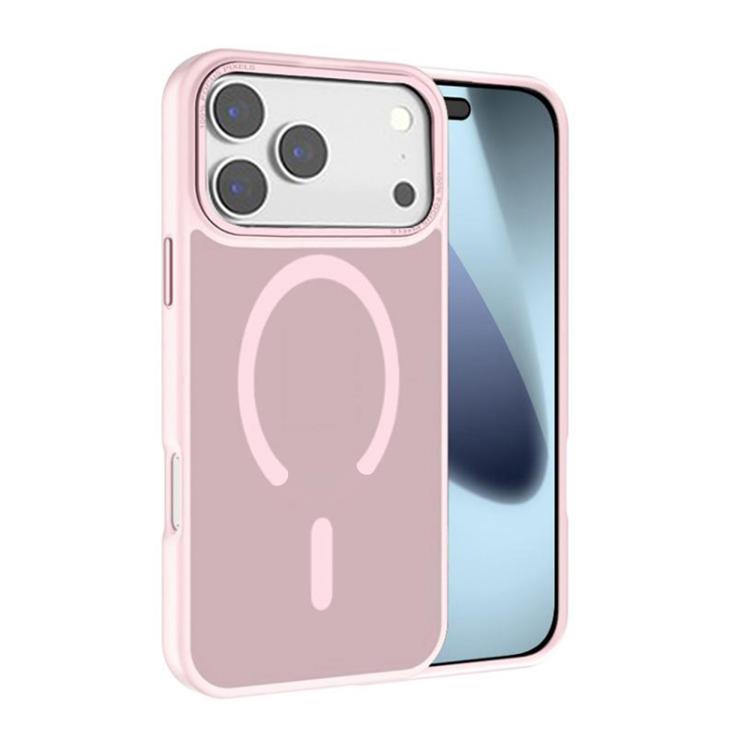 Kalebol メタルレンズフレーム MagSafe すりガラス調 PC 電話ケース、iPhone 17 Pro Max 用、iPhone 17 Pro 用、iPhone 17 用、iPhone Air 用、iPhone 16 Pro Max 用