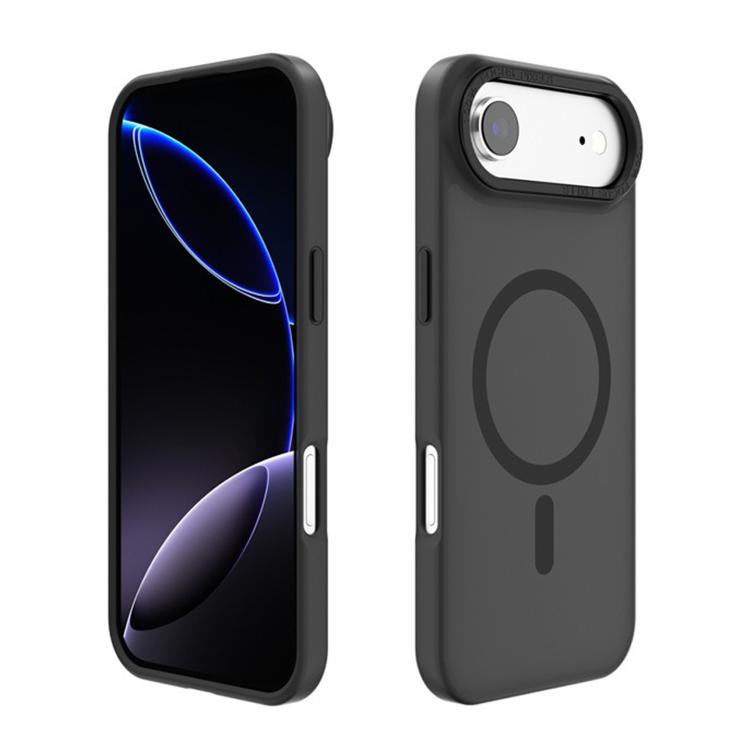 Kalebol メタルレンズフレーム MagSafe すりガラス調 PC 電話ケース、iPhone 17 Pro Max 用、iPhone 17 Pro 用、iPhone 17 用、iPhone Air 用、iPhone 16 Pro Max 用