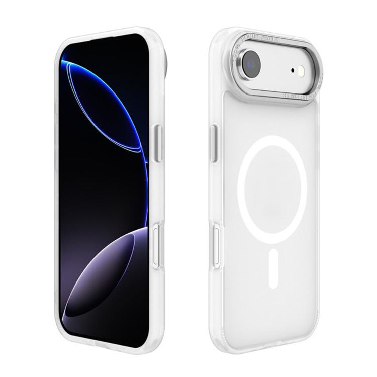 Kalebol メタルレンズフレーム MagSafe すりガラス調 PC 電話ケース、iPhone 17 Pro Max 用、iPhone 17 Pro 用、iPhone 17 用、iPhone Air 用、iPhone 16 Pro Max 用