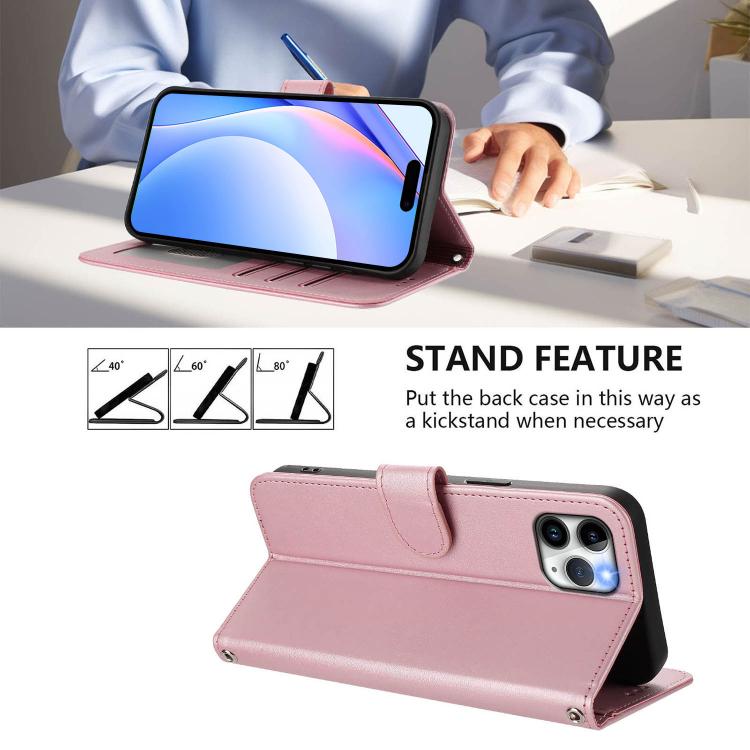 リトルパンダ型押し RFID レザー製スマホケース ストラップ付き、iPhone 11 Pro Max用、iPhone 11用、iPhone 11 Pro用、iPhone X / XS用、iPhone XR用、iPhone XS Max用、iPhone 8 Plus / 7 Plus用