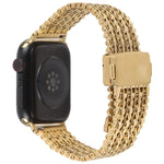 マグネットスナップ留め鋼メッシュメタルウォッチバンド、Apple Watch 46mm / 49mm / 45mm / 44mm用、Apple Watch 42mm / 41mm / 40mm / 38mm用