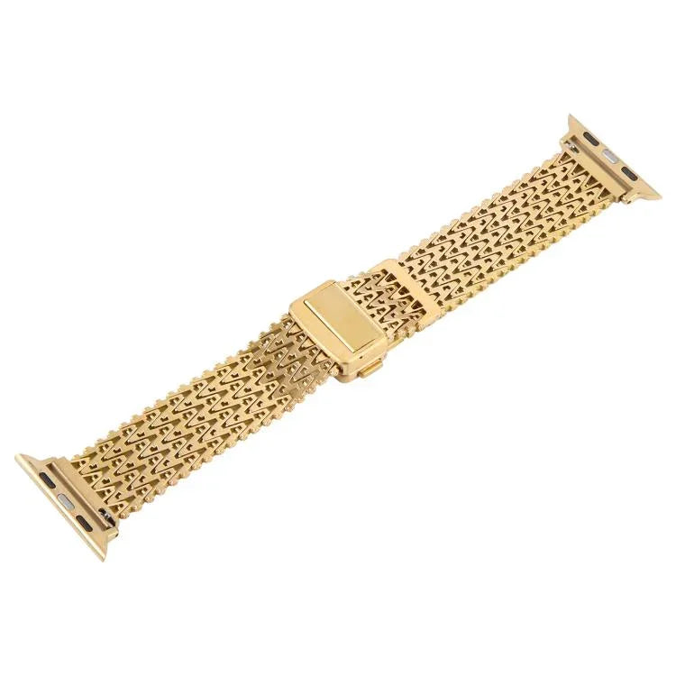 マグネットスナップ留め鋼メッシュメタルウォッチバンド、Apple Watch 46mm / 49mm / 45mm / 44mm用、Apple Watch 42mm / 41mm / 40mm / 38mm用