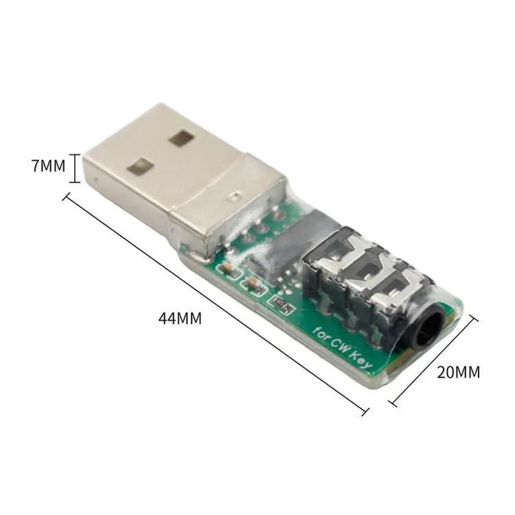 VBand モールス信号 CW キートレーナー 携帯電話 コンピューターコードコネクター、PC版、vBand版