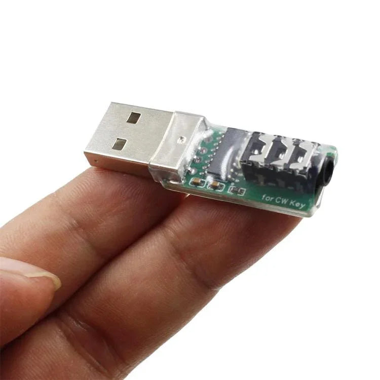 VBand モールス信号 CW キートレーナー 携帯電話 コンピューターコードコネクター、PC版、vBand版