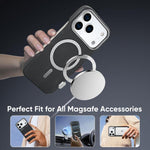 カーボンファイバー MagSafe 磁気カードホルダー電話ケース、iPhone 17 Pro Max 用、iPhone 17 Pro 用、iPhone 17 用、iPhone Air 用、iPhone 16 Pro Max 用、iPhone 16 Pro 用、iPhone 16 Plus 用、iPhone 16 用、iPhone 15 Pro Max 用