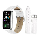 xDfind Bamboo Texture Pin Buckle Leather Watch Band, For Huawei Watch Fit 5 / Fit 5 Pro 20mm, For Huawei Band 10 / 9 / 8 14mm, For Huawei Watch D2 22mm