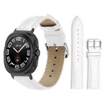 xDfind 竹目調ピンバックルレザーウォッチバンド、Samsung Galaxy Watch Ultra / Ultra 2025 22mm用、Samsung Galaxy Watch8 / Watch8 Classic 22mm用、Samsung Galaxy Watch7 / FE / 6 / 5 / 4 20mm用、Samsung Galaxy Fit3 SM-R390 20mm用