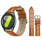 xDfind 竹目調ピンバックルレザーウォッチバンド、Samsung Galaxy Watch Ultra / Ultra 2025 22mm用、Samsung Galaxy Watch8 / Watch8 Classic 22mm用、Samsung Galaxy Watch7 / FE / 6 / 5 / 4 20mm用、Samsung Galaxy Fit3 SM-R390 20mm用