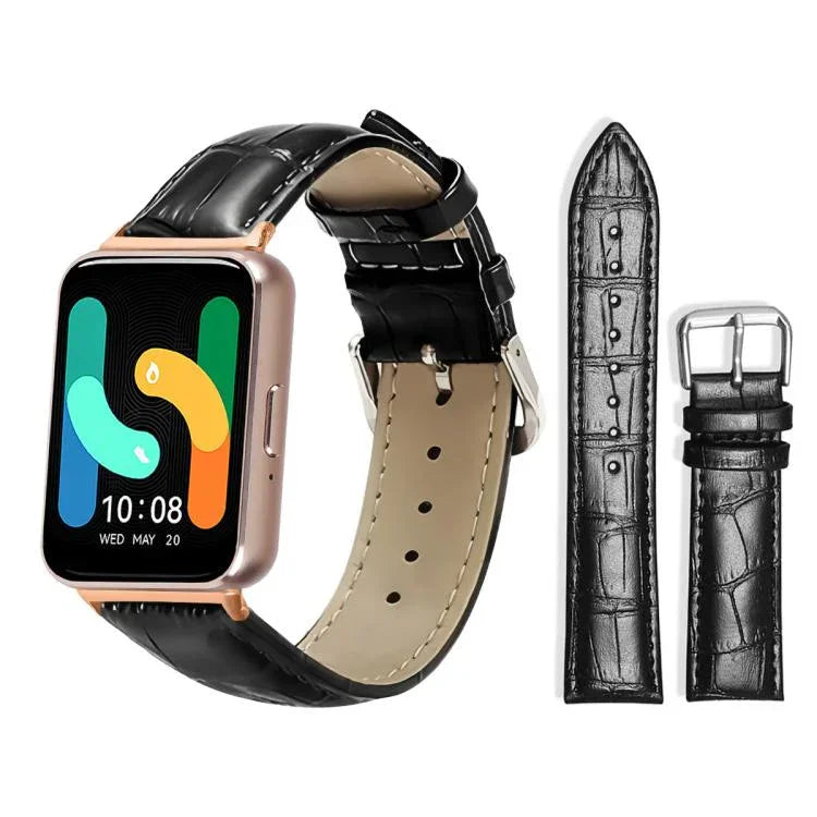 xDfind 竹目調ピンバックルレザーウォッチバンド、Samsung Galaxy Watch Ultra / Ultra 2025 22mm用、Samsung Galaxy Watch8 / Watch8 Classic 22mm用、Samsung Galaxy Watch7 / FE / 6 / 5 / 4 20mm用、Samsung Galaxy Fit3 SM-R390 20mm用