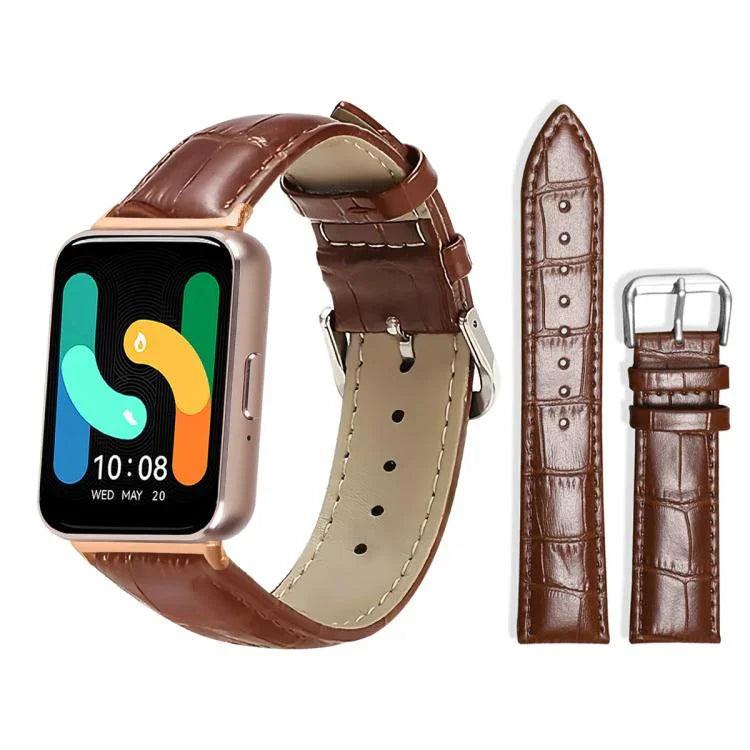 xDfind 竹目調ピンバックルレザーウォッチバンド、Samsung Galaxy Watch Ultra / Ultra 2025 22mm用、Samsung Galaxy Watch8 / Watch8 Classic 22mm用、Samsung Galaxy Watch7 / FE / 6 / 5 / 4 20mm用、Samsung Galaxy Fit3 SM-R390 20mm用
