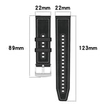 xDfind ハイブリッドナイロン編みシリコンウォッチバンド、Samsung Galaxy Watch Ultra / Ultra 2025 22mm用、Samsung Galaxy Watch 7 / 6 / 5 / FE 20mm用