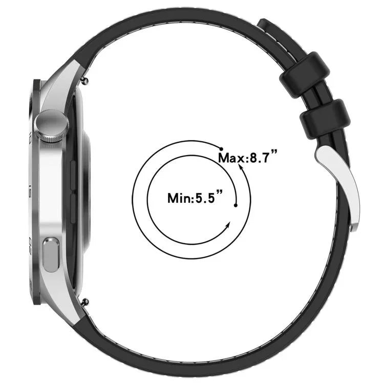 xDfind ハイブリッドナイロン編みシリコンウォッチバンド、Apple Watch 42 / 44 / 45 / 46 / 49mm 22mm用、Apple Watch 38 / 40 / 41 / S10 42mm 20mm用