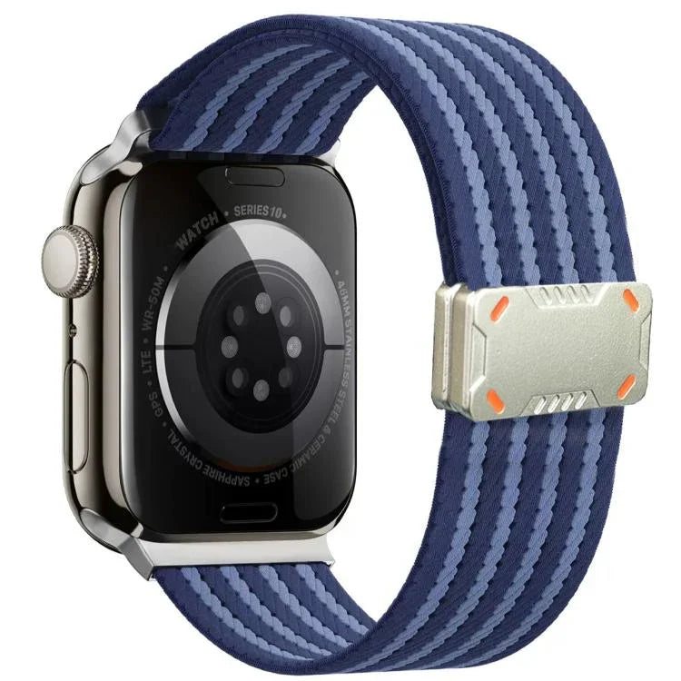 メカアーマーマグネットバックルナイロンウォッチバンド、Apple Watch 46mm / 49mm / 45mm / 44mm用、Apple Watch 42mm / 41mm / 40mm / 38mm用