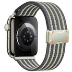 メカアーマーマグネットバックルナイロンウォッチバンド、Apple Watch 46mm / 49mm / 45mm / 44mm用、Apple Watch 42mm / 41mm / 40mm / 38mm用