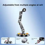 17mm Universal Ball 360 Degree Rotating Adhesive Car Holder Base, 3-folding, 2-folding