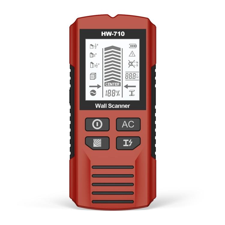 HW-710 5-in-1 壁スキャナー 金属探知機 スタッドファインダー 測定器