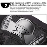 GHOST RACING K062 Off-road Motorcycle Armor Pants Racing Riding Anti-fall Hip Protector, S, M, L, XL, XXL