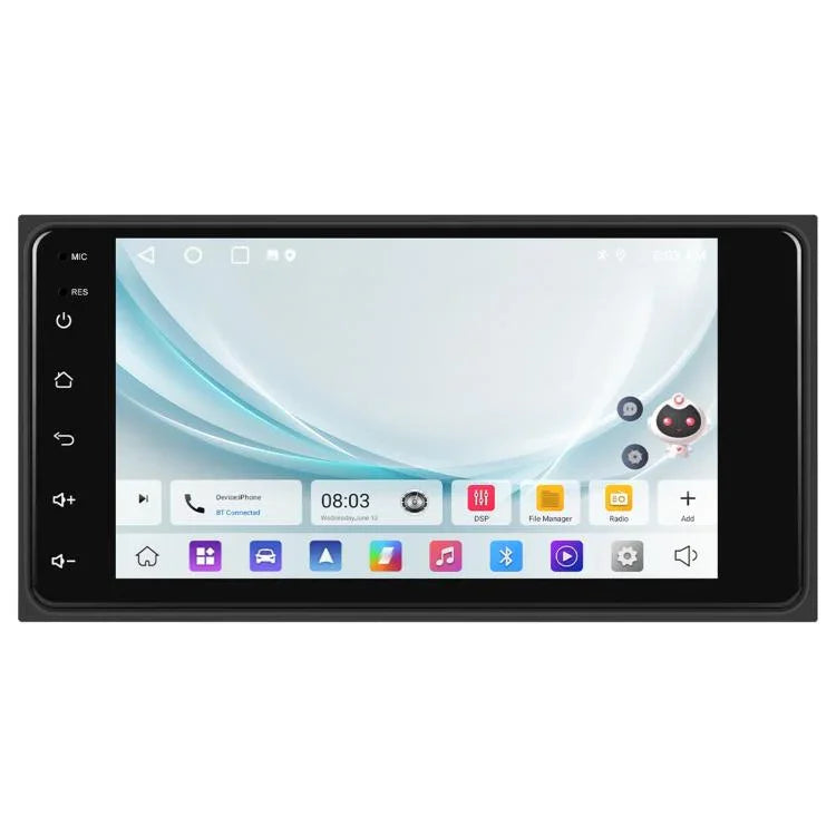 トヨタ カローラ用 Android 15 7インチ ワイヤレスCarPlay カープレーヤー カーセンターコントロールナビゲーション機、標準、標準+AHD+マイク