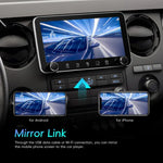 10.36インチスクリーン Android 15 カーCarPlay ナビ統合機 デュアルノブ付き、標準、標準+AHD+マイク