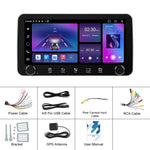 10.36インチスクリーン Android 15 カーCarPlay ナビ統合機 デュアルノブ付き、標準、標準+AHD+マイク
