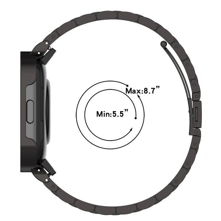 xDfind ワンビーズ竹ソリッドステンレススチールウォッチバンド、Apple Watch 42 / 44 / 45 / 46 / 49mm 22mm用、Apple Watch 38 / 40 / 41 / S10 42mm 20mm用