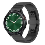 xDfind 一珠竹無垢ステンレススチールウォッチバンド、Samsung Galaxy Watch8 / Watch8 Classic 22mm、Samsung Galaxy Watch 7 / 6 / 5 / FE 20mm、Samsung Galaxy Fit3 SM-R390 18mm用