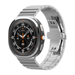 xDfind 一珠竹無垢ステンレススチールウォッチバンド、Samsung Galaxy Watch8 / Watch8 Classic 22mm、Samsung Galaxy Watch 7 / 6 / 5 / FE 20mm、Samsung Galaxy Fit3 SM-R390 18mm用