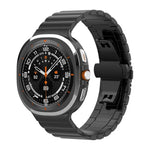 xDfind 一珠竹無垢ステンレススチールウォッチバンド、Samsung Galaxy Watch8 / Watch8 Classic 22mm、Samsung Galaxy Watch 7 / 6 / 5 / FE 20mm、Samsung Galaxy Fit3 SM-R390 18mm用