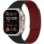 xDfind ライチテクスチャーマグネットシリコンウォッチバンド、Apple Watch 42 / 44 / 45 / 46 / 49mm用、Apple Watch 38 / 40 / 41 / S10 42mm用