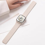 xDfind ライチテクスチャーマグネットシリコンウォッチバンド、Apple Watch 42 / 44 / 45 / 46 / 49mm用、Apple Watch 38 / 40 / 41 / S10 42mm用