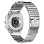 xDfind ミラネーゼパラシュートバックルステンレススチールウォッチバンド、Samsung Galaxy Watch Ultra / Ultra 2025、Samsung Galaxy Watch8 / Watch8 Classic 22mm用