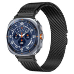 xDfind ミラネーゼパラシュートバックルステンレススチールウォッチバンド、Samsung Galaxy Watch Ultra / Ultra 2025、Samsung Galaxy Watch8 / Watch8 Classic 22mm用