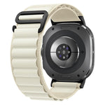 xDfind ブラックバックルループナイロンウォッチバンド、Samsung Galaxy Watch Ultra 47mm / Ultra 2025、Samsung Galaxy Watch8 / 8 Classic用