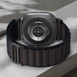 xDfind ブラックバックルループナイロンウォッチバンド、Samsung Galaxy Watch Ultra 47mm / Ultra 2025、Samsung Galaxy Watch8 / 8 Classic用