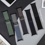 xDfind ブラックバックルループナイロンウォッチバンド、Samsung Galaxy Watch Ultra 47mm / Ultra 2025、Samsung Galaxy Watch8 / 8 Classic用