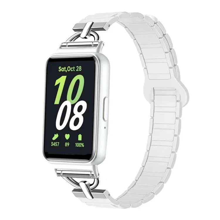 D字型三珠マグネティックシリコンウォッチバンド、Samsung Galaxy Fit3用